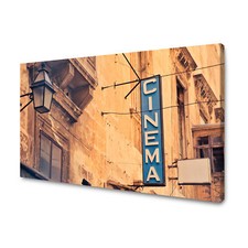 CANVAS Leinwandbilder Bilder XXL Wandbilder Kunstdruck Vintage Kinotafel Retro 