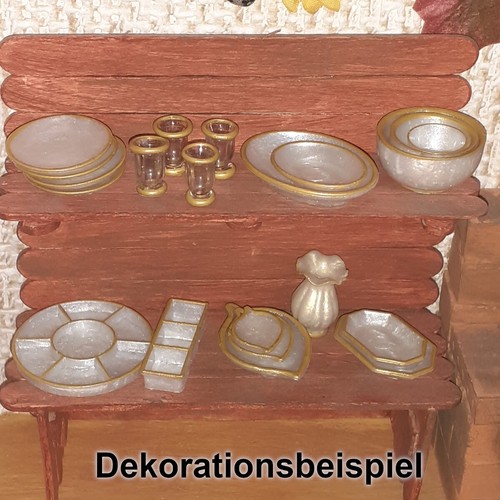 Miniatur 21 teiliges - 1:12, 21-teiliges