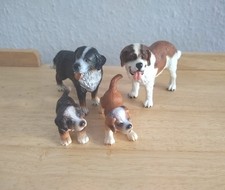 Schleich Hund Bernhardiner Bernersennen Welpe Hündin Sammlung 16339 16344 16345
