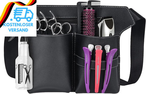 Friseur werkzeugtasche schwarz - friseur,