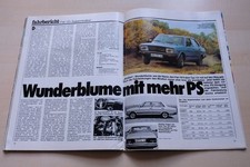 Rallye Racing 07/1978 Fiat 131 Supermirafiori mit 96PS im Fahrbericht auf 2 Seit