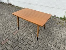 Mid Century Esstisch Vintage Tisch Retro 60er Schreibtisch Ausziehbar Holztisch
