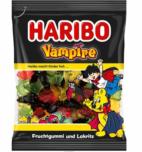 Vampir-Fledermaus-Gelee-Bohnen