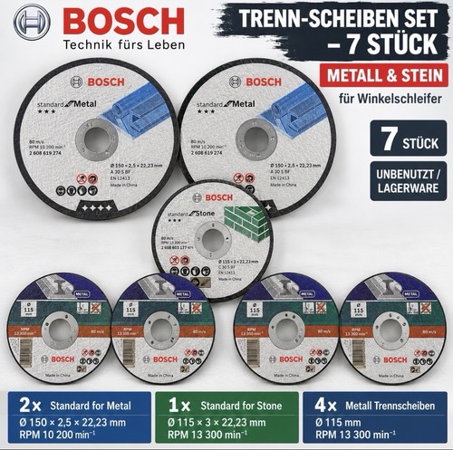 Bosch trennscheiben metall - trennscheiben,