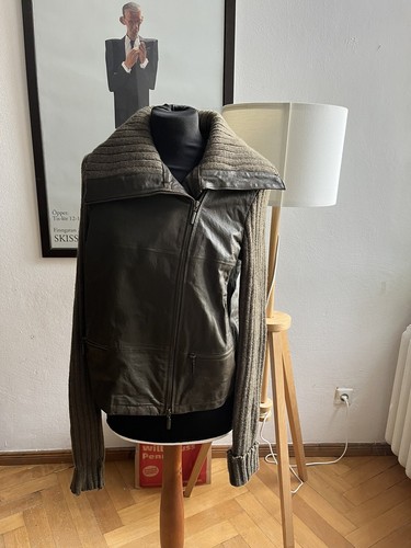 Stefanel lederjacke - stefanel,