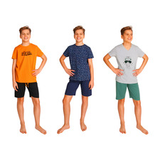 Jungen Schlafanzug Shorty kurz