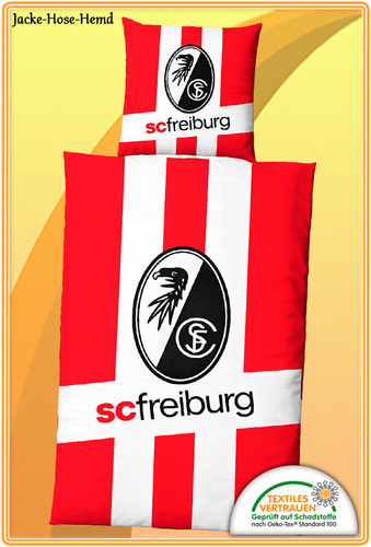 Freiburg bettwäsche wappen - sc,