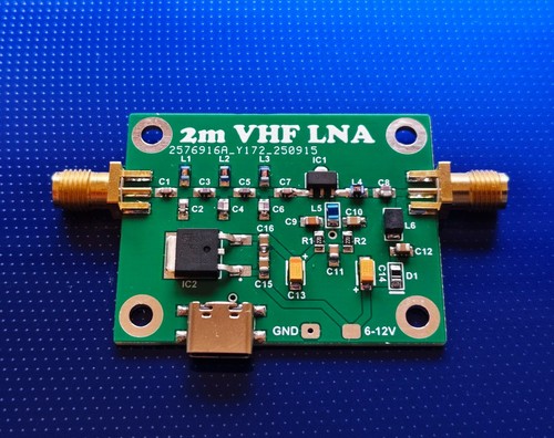 Vhf 144mhz lna low - 2m, noise