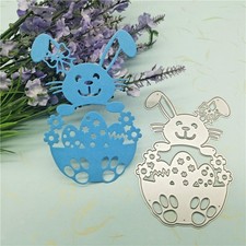 Metall-Osterhasen-Bordüre liefert Dekorationskanten-Stanzformen Vorlage für