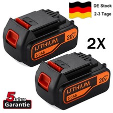 2X 5,0Ah 20Volt Li-Ion für
