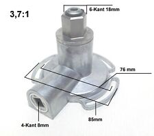 Kegelradgetriebe Kurbelgetriebe 3,7:1 SW40, SW60 Rolladen Kurbel Getriebe