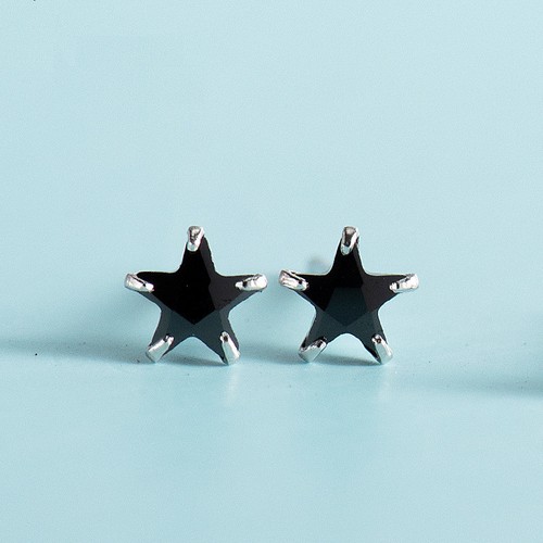 Mini ohrstecker stern sterling - ohrstecker,