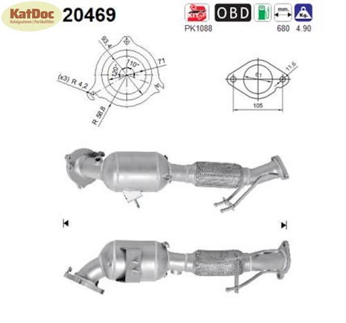 Katalysator ford - katalysator,