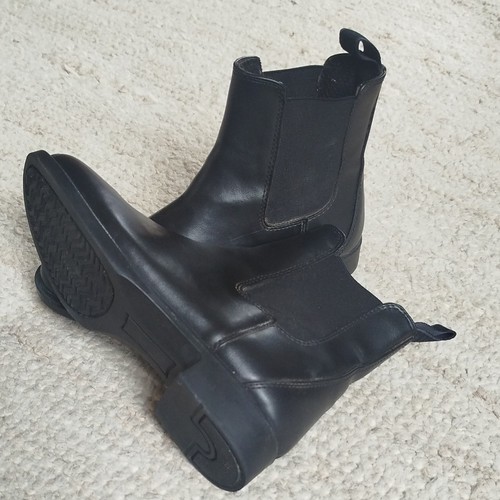 Schwarze reitstiefeletten - schwarze,