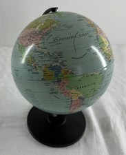 ? Dekorativer Globus / Weltkugel (Klassische Farbgebung) klein 20,5 cm hoch