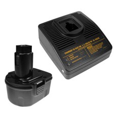 AKKU 3000mAh + LADEGERÄT für Black & Decker KC1252CN KC1262 KC1262F KC1262FK