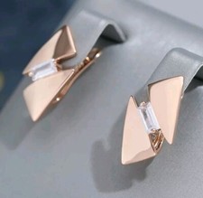 Luxus Ohrringe Huggie 585er