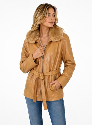 Damen 100 lederjacke 40 - damen, 100%