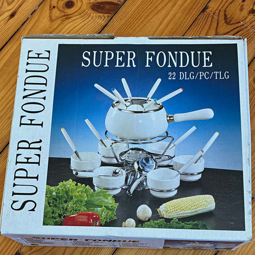 Super fondue set - super,
