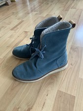Damen Stiefelette Boots 37 Lacoste türkis