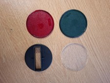 Lichtscheiben EISEMANN Lampe Taschenlampe Bundeswehr ohne Etui