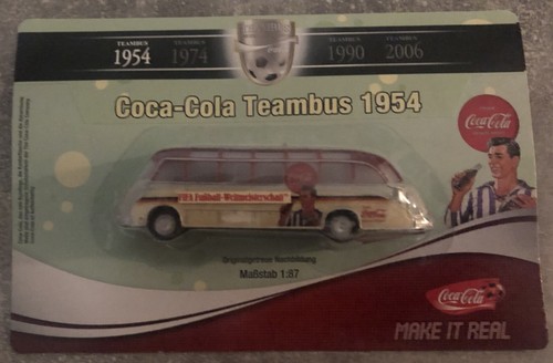 Coca cola teambus 87 - teambus, 1:87