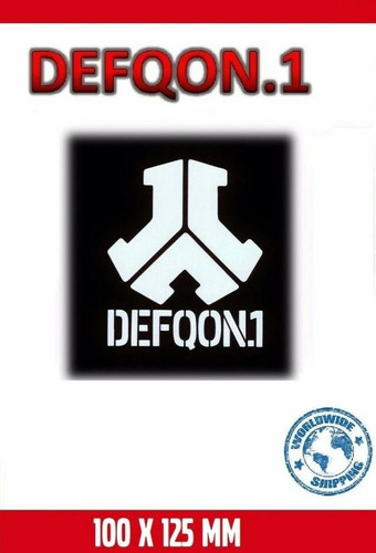 Defqon 100x125mm - defqon.1,