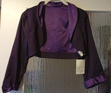 Bolero-Jacke in Lila