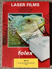 Folex 50 A4 Folie Farb-Laser