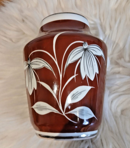 Vintage ddr porzellan vase - vintage,