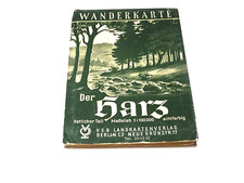 Wanderkarte  Der Harz