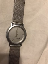 Deutsche Post Armbanduhr Silberfarben Messmer Germany Ohne Funktion Vintage Edel