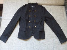 Schwarze Jacke v. H&M Gr. 38