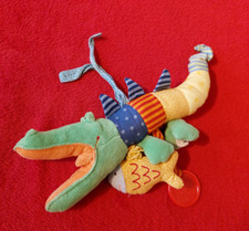 Buntes Krokodil / Drache von Sigikid mit Schnarrfunktion! Aktiv-Greifling