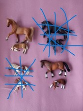 Schleich, Pferde mit Fohlen