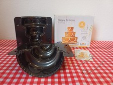 Birkmann * RBV * Happy Birthday * Vollbackform Torte Backform * Geburtstagstorte