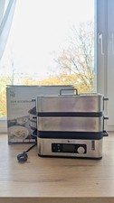 WMF KÜCHENminis Vitalis E Dampfgarer - Schwarz/Edelstahl, 900W