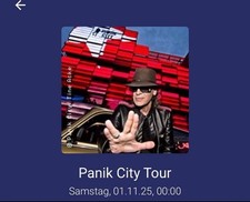 2x Panik City Tour Udo Lindenberg Multimedia Erlebnis - Tickets