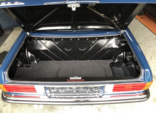 Mercedes benz r107 kofferraum - mercedes, r107,