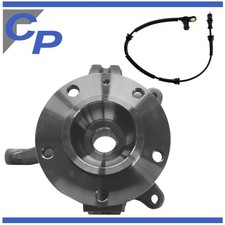 Achsschenkel montiert für