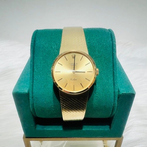 Rolex damenuhr 18k gelbgold - rolex,
