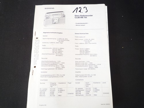 Original service manual - service,