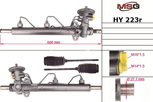 Lenkgetriebe hydraulisch