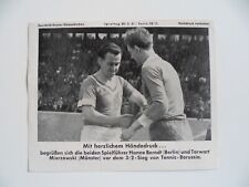 Preußen Münster-TB Berlin 1950/51 Endrunde Dt. Meisterschaft  Aushangfoto 1149