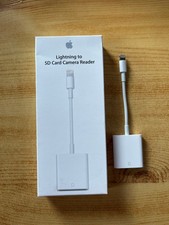Original Apple Lightning auf SD Kartenlesegerät, Adapter für iPhone und iPad