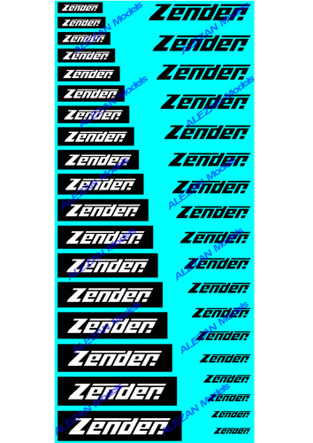 Alezan models decals - alezan,