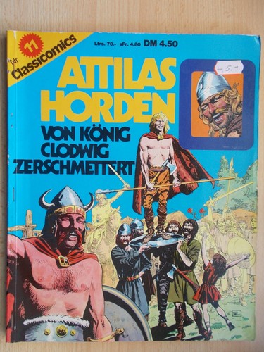 Comic classicomics attilas - comic,, classicomics,