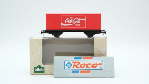 Roco containerwagen coca - h0,