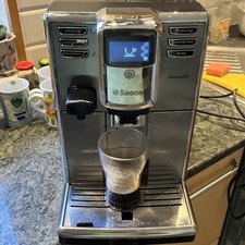 Saeco Incanto HD8917 Kaffeevollautomat Edelstahl silber Cappucino Kaffeemaschine