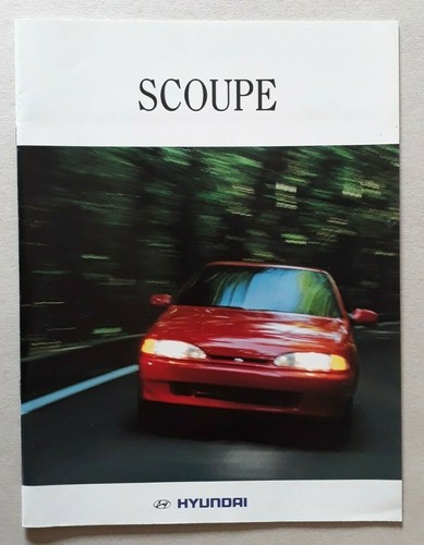 Hyundai coupe prospekt um - hyundai,